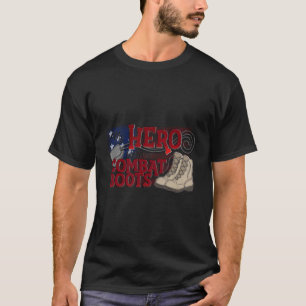 Mein Held trägt Kampfstiefel T-Shirt