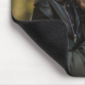 Mein Held trägt keine Cape Foto Vatertag Geschenk Mousepad (Ecke)