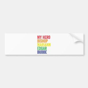 Mein Hero Bischof Mariann Edgar Budde Trans LGBT Autoaufkleber