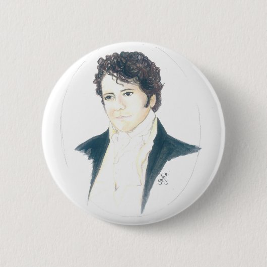 Mein Herr Darcy Button (Vorderseite)
