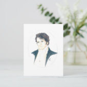 Mein Herr Darcy Postkarte (Stehend Vorderseite)