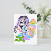 Mein Herz blutete für Sie mehrmals Postkarte (Stehend Vorderseite)