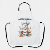 Mein Herz brachte mich zur Küche Schürze (Vorderseite)