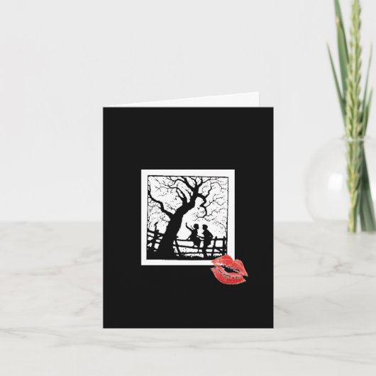 Mein Herz Feiertagskarte (Vorderseite)