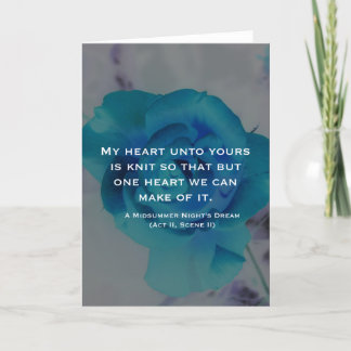 Mein Herz für dich ist Strick Grußkarte Karte