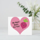 Mein Herz für dich Postkarte (Stehend Vorderseite)
