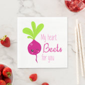 Mein Herz für dich Serviette (Beispiel)