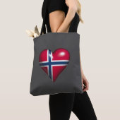 Mein Herz für Norwegen Tasche (Von Nahem)