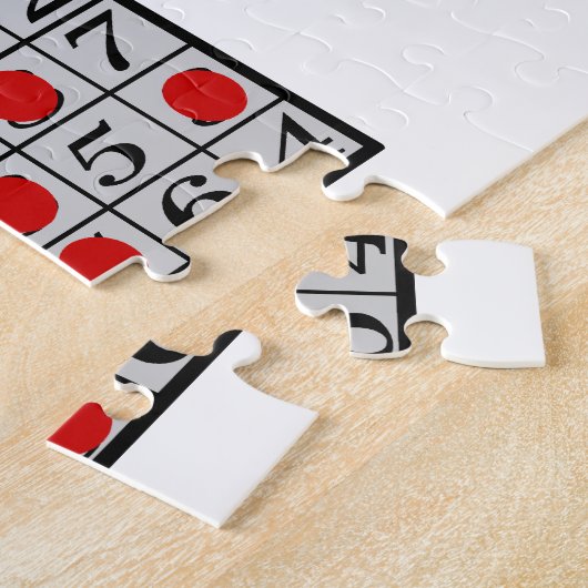 Mein Herz gehört Bingo Puzzle (Seite)