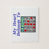 Mein Herz gehört Bingo Puzzle (Vertikal)