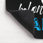 Mein [Herz] gehört Darcy - Jane Austen Mousepad (Ecke)