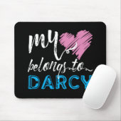 Mein [Herz] gehört Darcy - Jane Austen Mousepad (Mit Mouse)