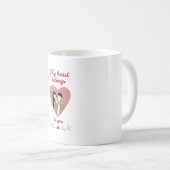 Mein Herz gehört dir Kaffeetasse (VorderseiteRechts)