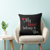 Mein Herz gehört dir. Kissen (Stuhl )