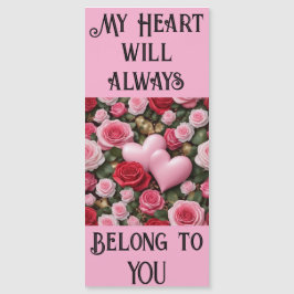 Mein Herz gehört dir. Magnetkarte