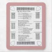 Mein Herz gehört dir Mousepad (Vorne)