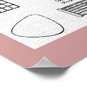 Mein Herz gehört dir Poster (Ecke)