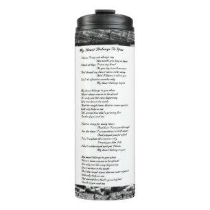 Mein Herz gehört dir Thermosbecher