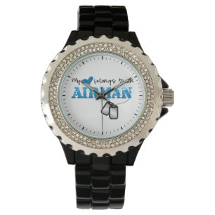 Mein Herz gehört einem Airman Armbanduhr