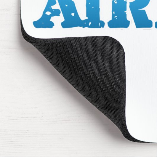 Mein Herz gehört einem Airman Mousepad (Ecke)