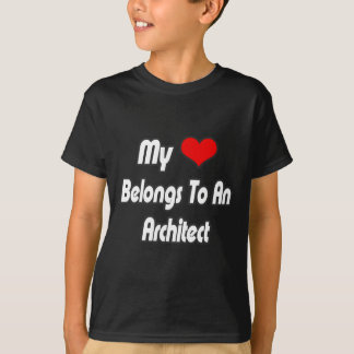 Mein Herz gehört einem Architekten T-Shirt