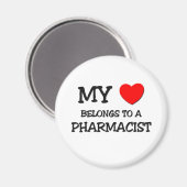 Mein Herz gehört einem ARMACIST Magnet (Vorderseite/Rückseite)