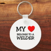 Mein Herz gehört einem BÜRGER Schlüsselanhänger (Vorderseite)