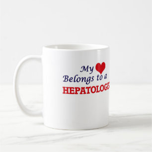 Mein Herz gehört einem Hepatologist Kaffeetasse