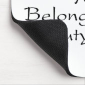 Mein Herz gehört einem Hilfssheriff Mousepad (Ecke)
