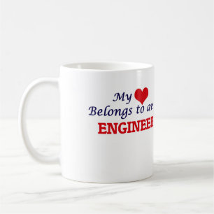 Mein Herz gehört einem Ingenieur Kaffeetasse