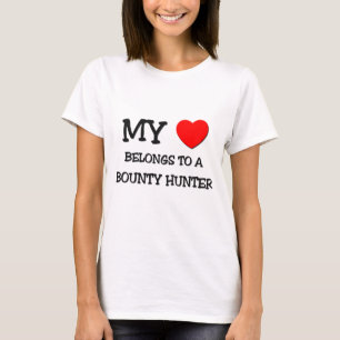 Mein Herz gehört einem KOPFGELDJÄGER T-Shirt