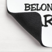 Mein Herz gehört einem MARSCHALL Mousepad (Ecke)