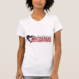 Mein Herz gehört einem nationalen Wachposten T-Shirt