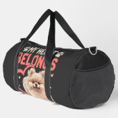 Mein Herz gehört einem Pomchi Duffle Bag (Rechte Ecke)