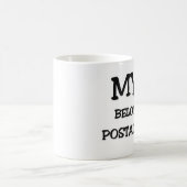 Mein Herz gehört einem POSTANGESTELLTER Kaffeetasse (Mittel)