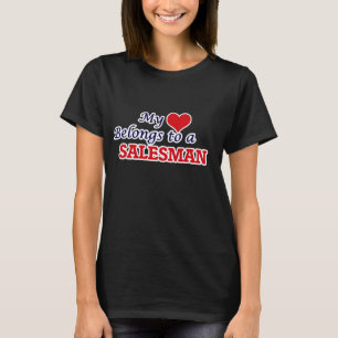 Mein Herz gehört einem Verkäufer T-Shirt