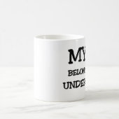 Mein Herz gehört einem VERSICHERER Kaffeetasse (Mittel)