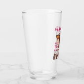 Mein Herz gehört einer Dackel Glas (Rechts)