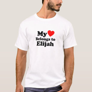 Mein Herz gehört Elijah T-Shirt