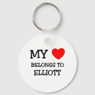 Mein Herz gehört Elliott Schlüsselanhänger