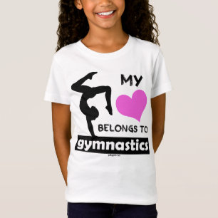 Mein Herz gehört Gymnastik T-Shirt