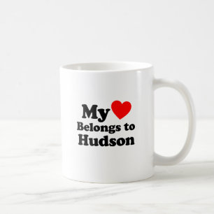 Mein Herz gehört Hudson Kaffeetasse