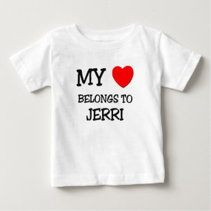 Mein Herz gehört JERRI Baby T-shirt