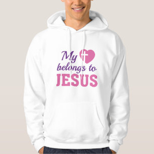 Mein Herz gehört Jesus Hoodie