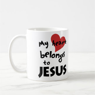 MEIN HERZ GEHÖRT JESUS KAFFEETASSE