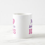 Mein Herz gehört Jesus Kaffeetasse (Mittel)
