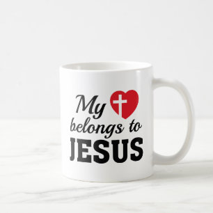 Mein Herz gehört Jesus Kaffeetasse