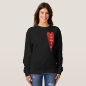 Mein Herz gehört Jesus Sweatshirt (Vorne ganz)