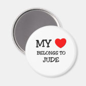 Mein Herz gehört Jude Magnet (Vorderseite/Rückseite)