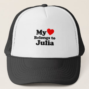 Mein Herz gehört Julia Truckerkappe